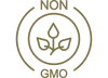 Mediterrra official website: Non-GMO certified logo with leaf icon, representing natural high-quality food products